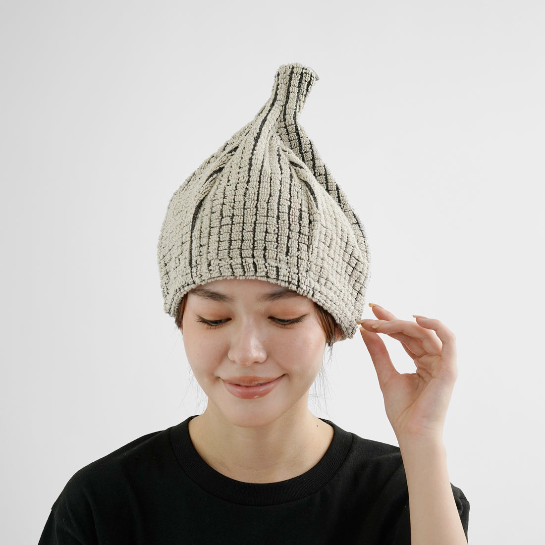 【新品未使用】サウナハット　SAUNIA フィンランド　北欧　万博　フリーサイズ 92179402 サウナハット 940C グレーブラック – サウニア～サウナ発祥の