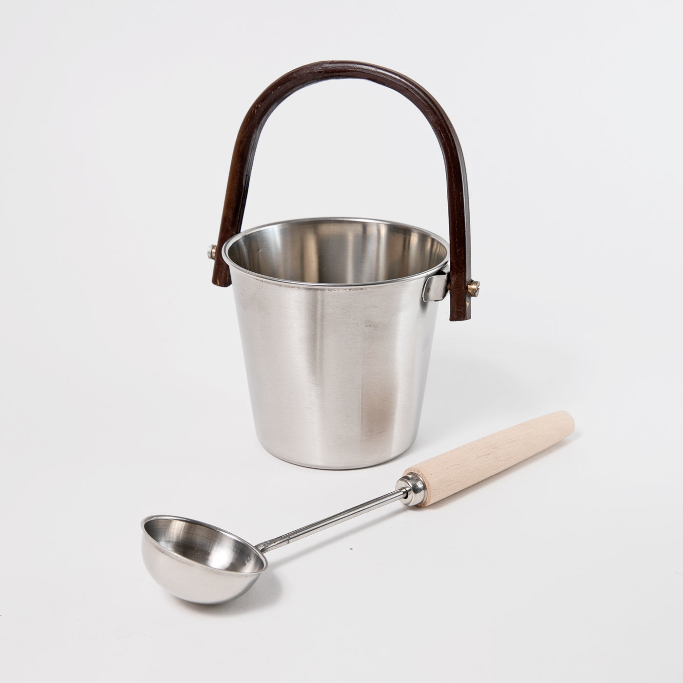 34846783 サウナミニバケツセット  484/6783 シルバー 1.5L