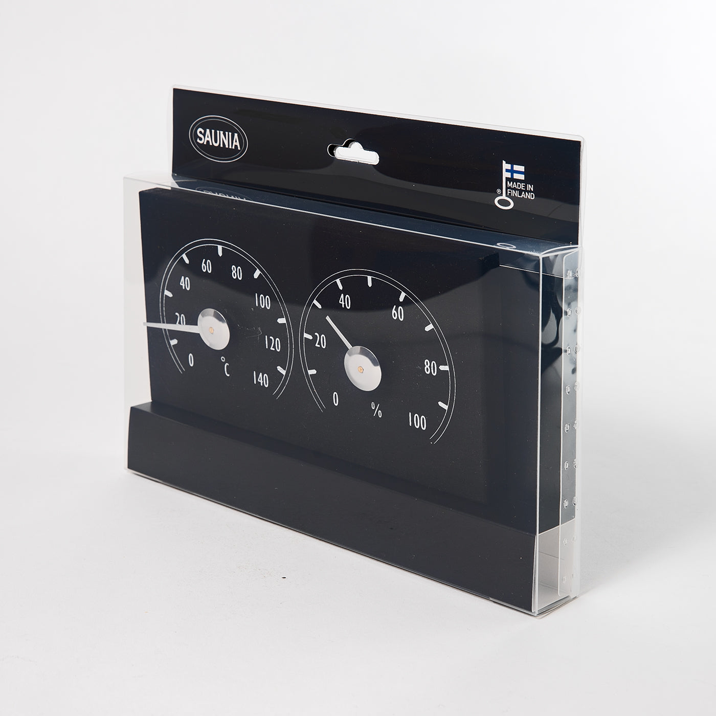 92004652 サウナ温湿度計465M ブラック
