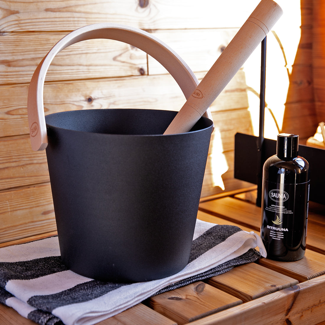 30648679 サウナバケツセット 648/679 マットブラック