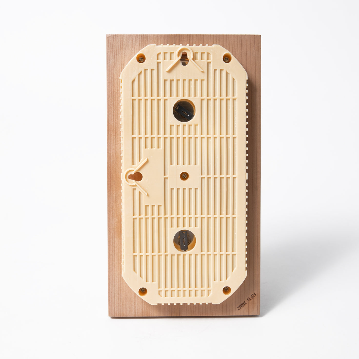 23028326 SAWO 縦型温湿度計282 ナチュラル