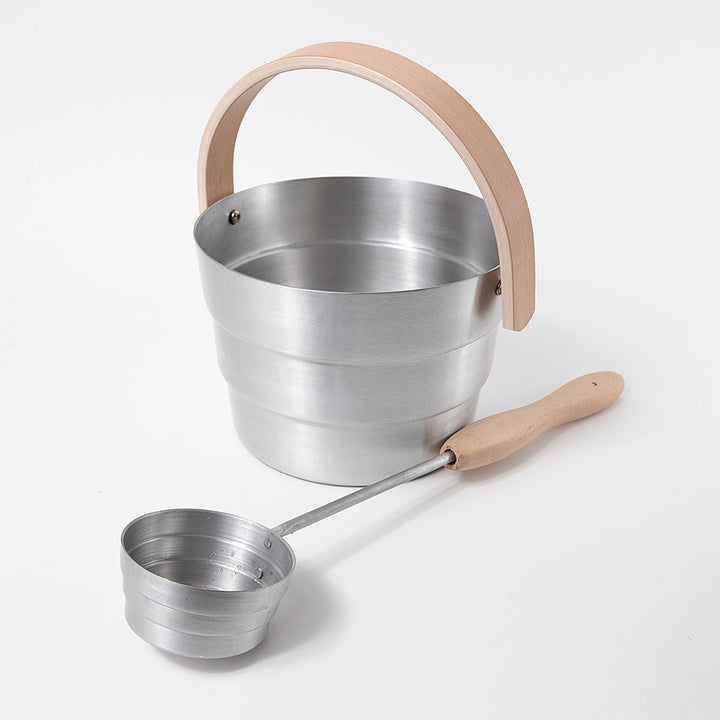 30686687 サウナバケツセット686/687×Design by Annika Korpela シルバー