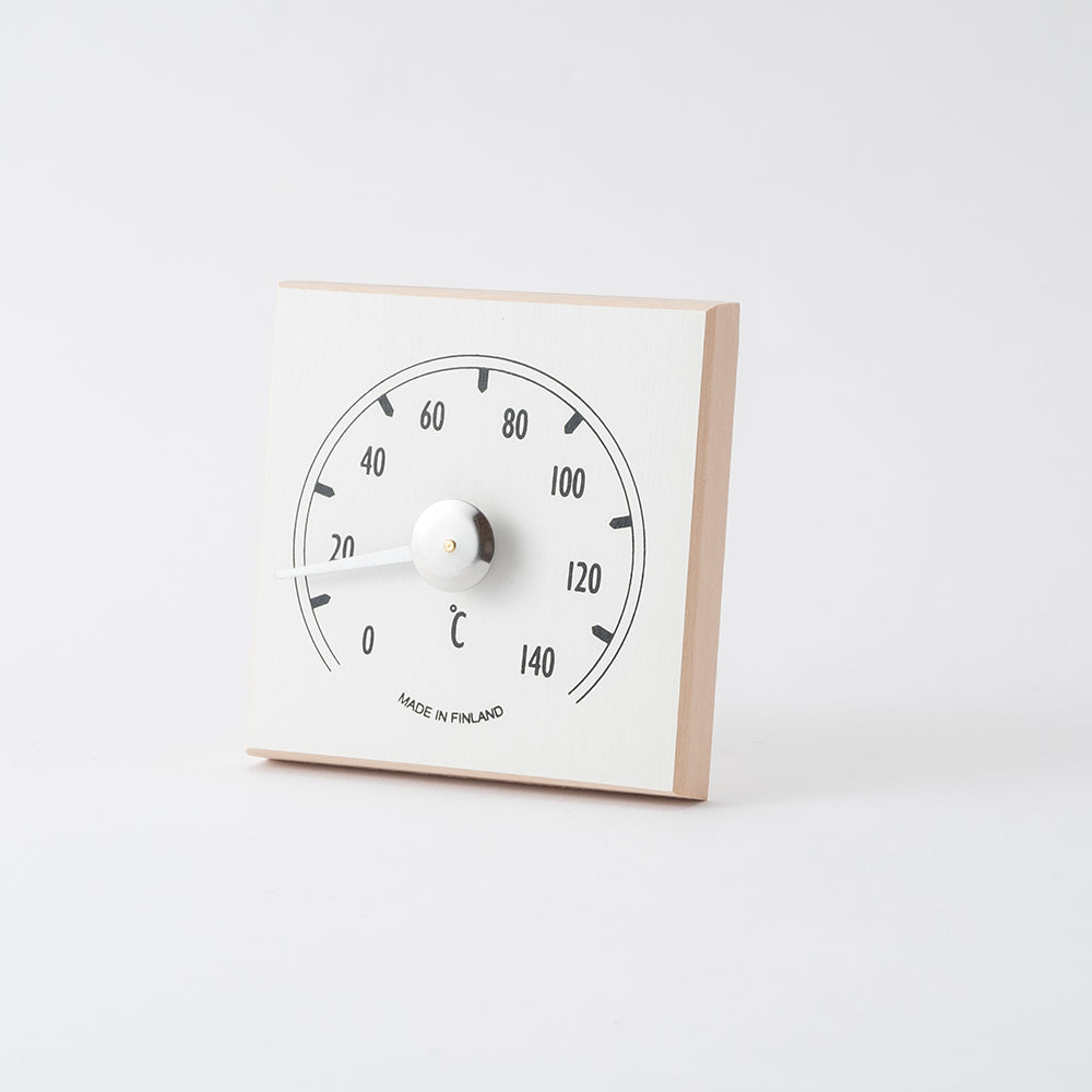 92004191 サウナ温度計419 ホワイトスクエア