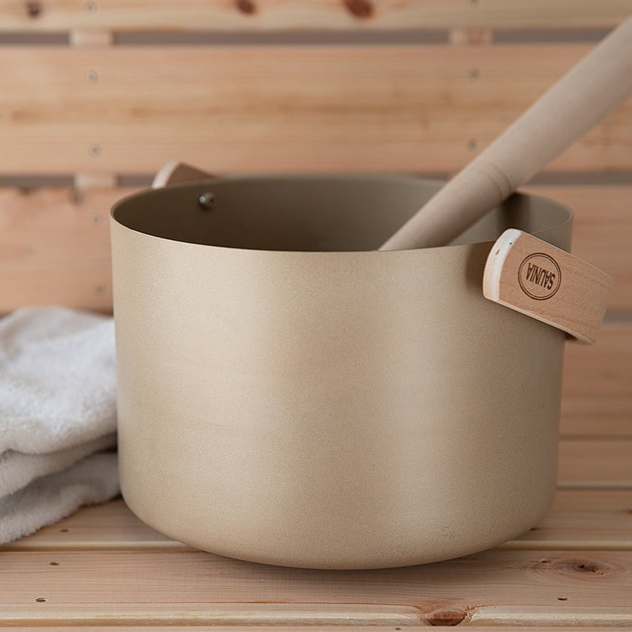 30178179 サウナバケツセット ゴールド