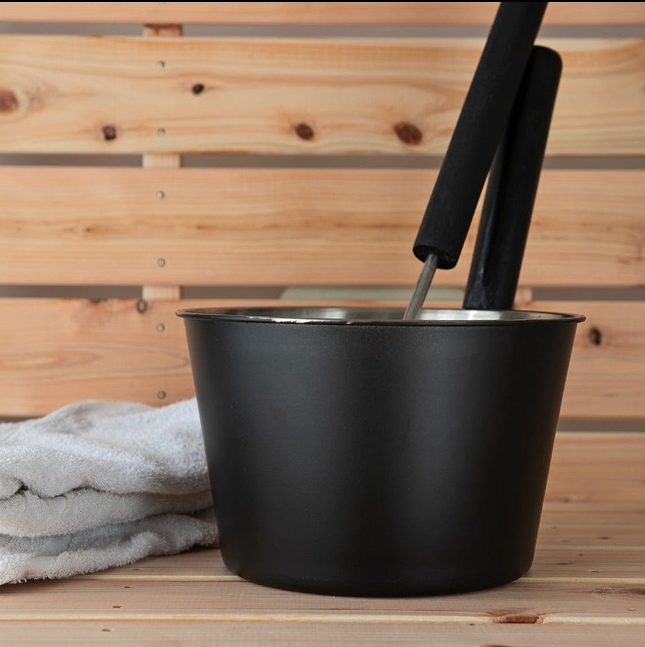 92104440  サウナバケツセット  ブラック