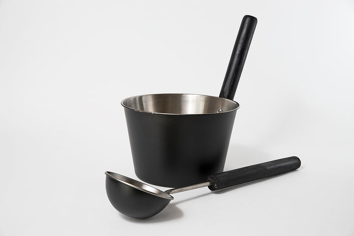 92104440 サウナバケツセット ブラック