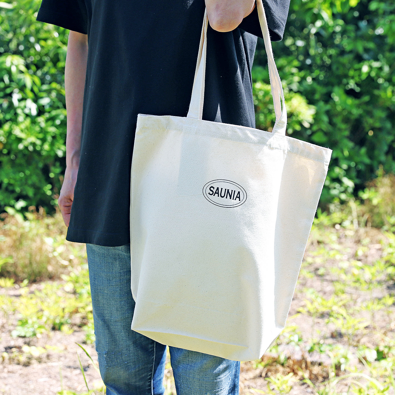 92060001 サウニア トートバッグ ナチュラル