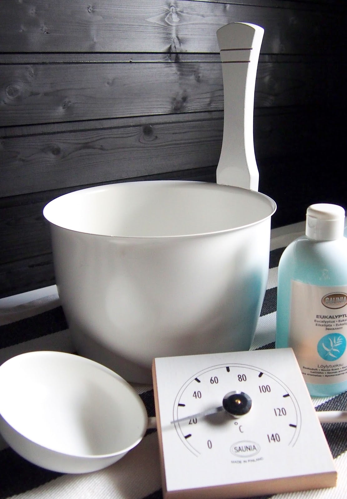 92004191 サウナ温度計419 ホワイトスクエア